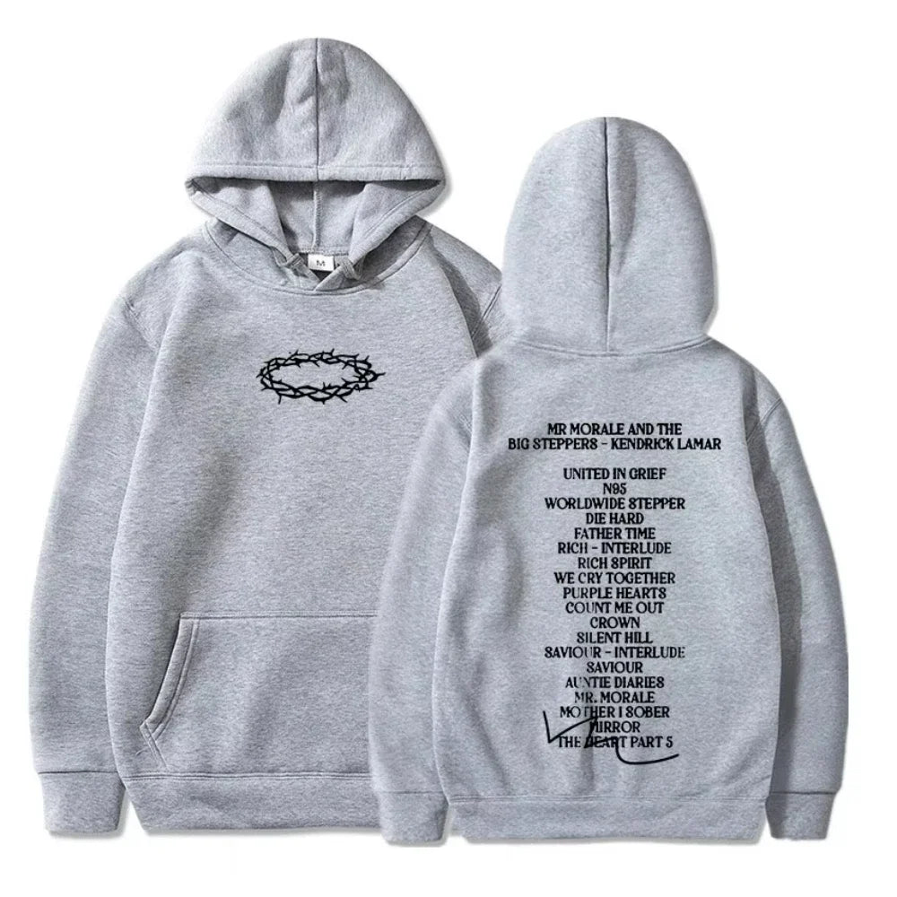 Kendrick Lamar Printed Hoodie