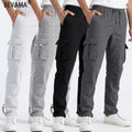Men's Loose Fit Multi-Pocket Joggers