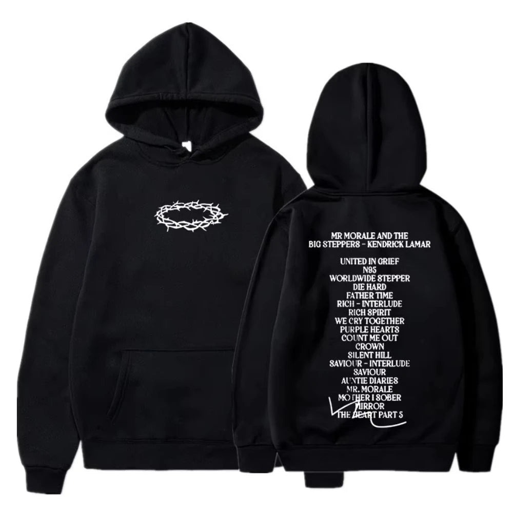 Kendrick Lamar Printed Hoodie