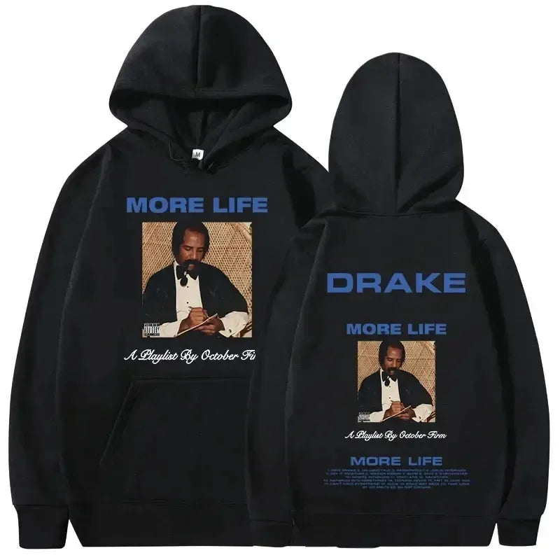 Drake More Life Album Cover Graphic Hoodie