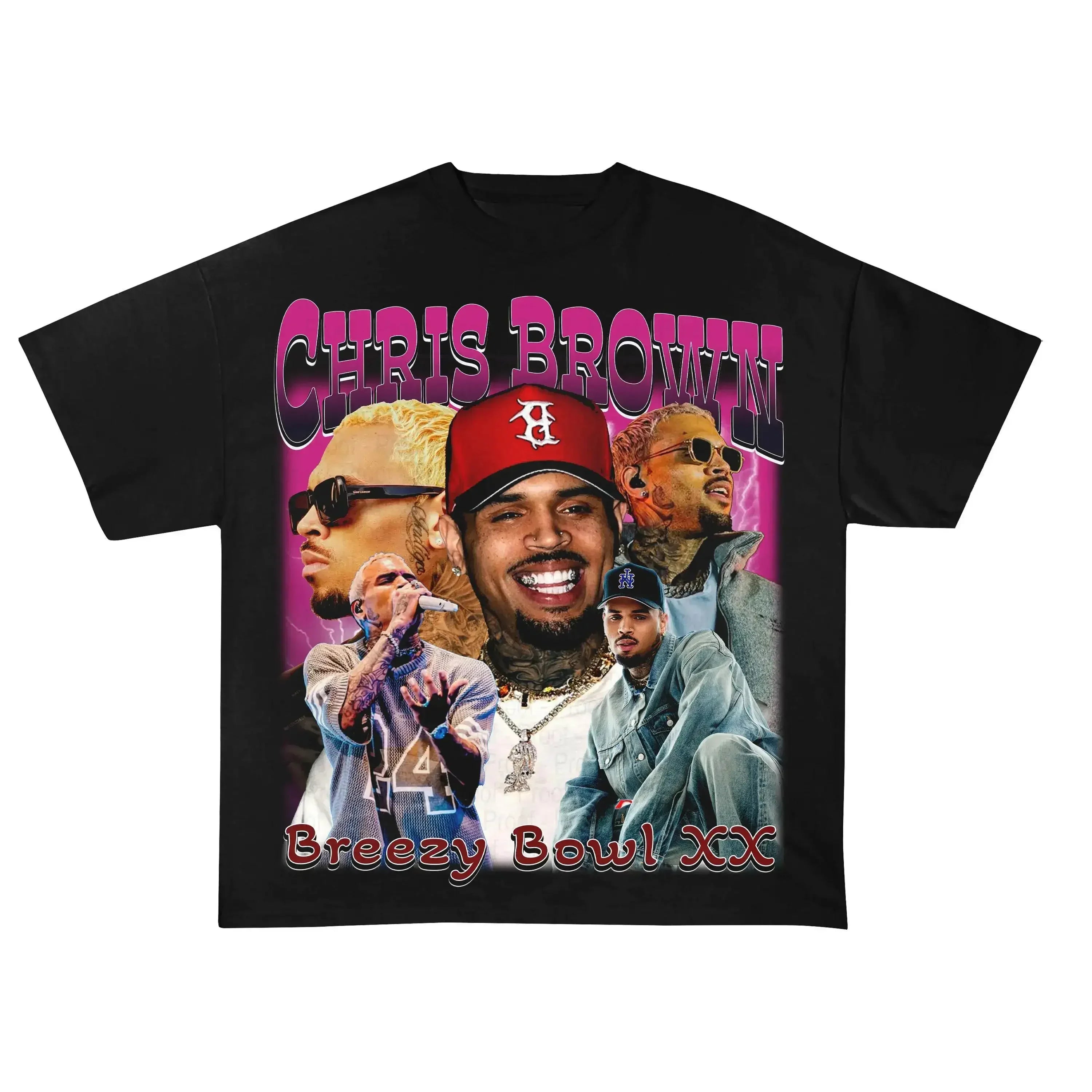Chris Brown Breezy Bowl Concert T-Shirt